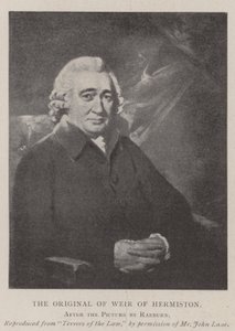Weir of Hermistonin alkuperäiskappale tekijältä Henry Raeburn