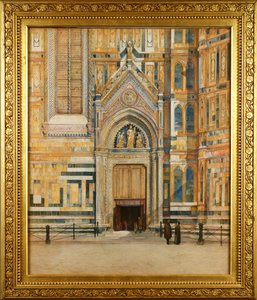 A Porta Sul do Duomo, Florença, Itália Finlandês