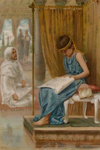 Nuori kuningas Josia (chromolitho)
