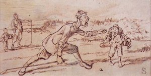 Shouting at the Caddie, kuvitus 