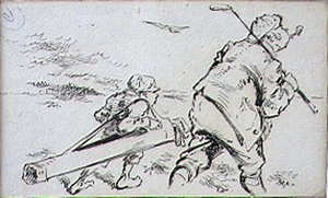 The Bumbling Golfer, kuvitus 
