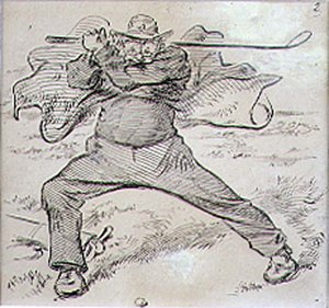 The Chaotic Golfer, kuvitus 