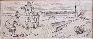 The Guided Golfer, kuvitus 