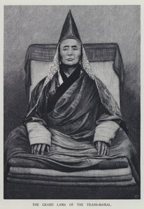 Trans-Baikalin Grand Lama (litho) tekijältä Henry Sandham