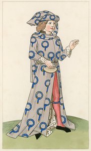 Sukkanauhan ritari, n. 1470, tekijältä Henry Shaw