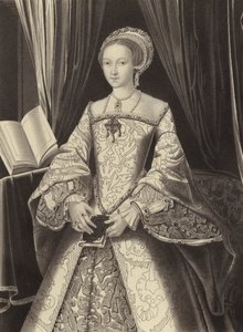 Prinsessa Elizabeth, tuleva kuningatar Elizabeth I, n. 1545