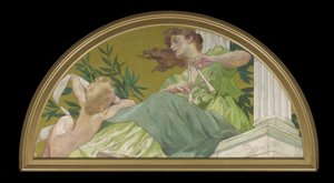 Musiikin muusa, 1893 tekijältä Henry Siddons Mowbray
