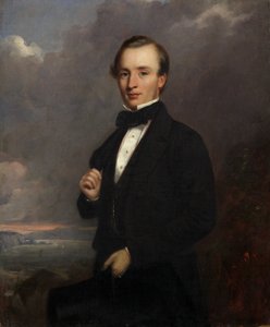 Nuoren miehen muotokuva (öljy kankaalle) tekijältä Henry Spurrier Parkman
