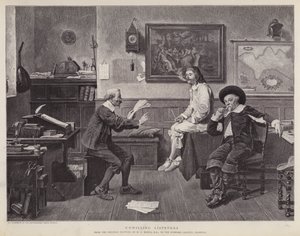 Haluttomat kuuntelijat (litho)