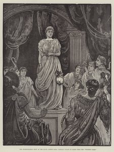 Shakespearean Show Royal Albert Hallissa, Tableau Vivant of Scene from the Winter