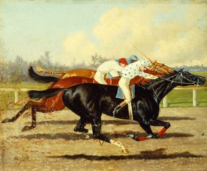 Galilea, Dobbins ja Domino juoksevat tulevaisuuden panoksissa, Belmont Park tekijältä Henry Stull