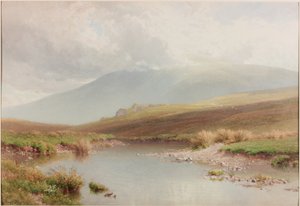 Vuoristoinen maisema, 1800-luvun loppu