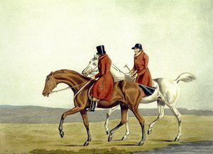 Going Home, meltonilaiset sellaisina kuin he olivat, The Meltoniansista, kaivertanut George Hunt tekijältä Henry Thomas (after) Alken