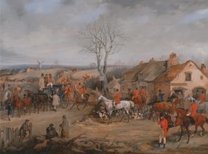 Metsästyskohtaus: Metsästys: Tapaaminen tekijältä Henry Thomas Alken