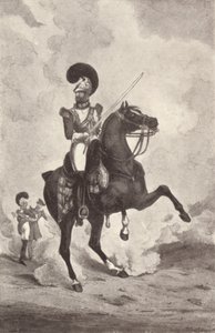 Upseeri, henkivartijat, 1909 tekijältä Henry Thomas Alken