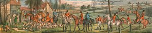 Metsästys - Kuolema, 1820, 1890 tekijältä Henry Thomas Alken