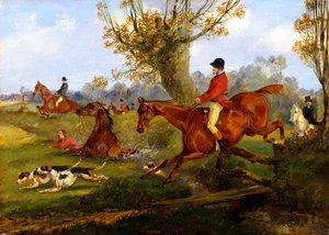 Waterjump, noin 1840 tekijältä Henry Thomas Alken