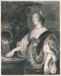 Lucy Percy, Carlislen kreivitär, c1635-1637, 1800-luvun alkupuoli. tekijältä Henry Thomas Ryall
