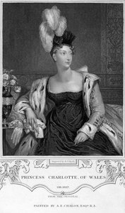 Walesin prinsessa Charlotte Augusta, 1800-luku.