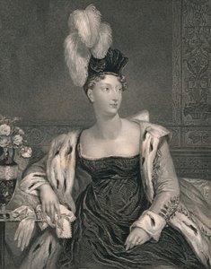 Prinsessa Charlotte, Wales, n. 1817, 1800-luvun alku-puoli.