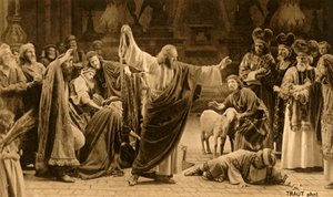 Rahalainaajien karkottaminen, 1922. tekijältä Henry Traut