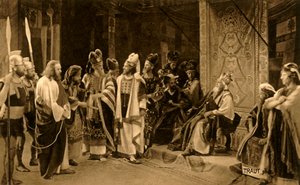 Jeesus Herodeksen edessä, 1922.