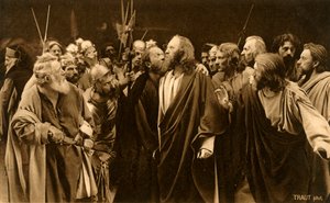 Juudas pettää isäntänsä, 1922.