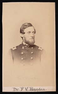Ferdinand Vandeveer Haydenin muotokuva 1829-1887, noin 1860-luku.