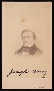 Joseph Henryn muotokuva 1797-1878, 1868.