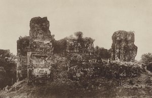 Ceylonin raunioituneet kaupungit: Jetawanarama, pohjoisesta (m/w kuva)