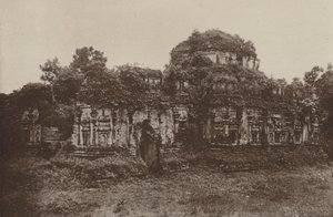 Ceylonin rauniokaupungit: Thuparama Polonnaruwassa (m/w kuva)