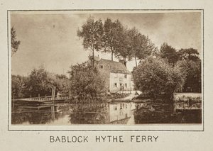 Bablock Hythe Lautta