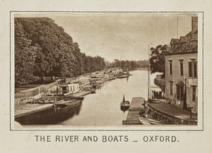 Joki ja veneet - Oxford