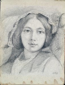 Mary Ellen Meredith, 1858 tekijältä Henry Wallis
