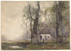 Lodge in the Woods, 1891 (wc paperilla)