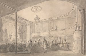 Brandenburgin taloteatterin sisustus, Hammersmith tekijältä Henry Wigstead