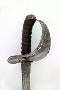Kapteeni Tyrwhitt Pulmanin tykistöupseerin miekka, Bengalin tykistö, 1859