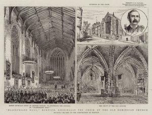 Blackfriars Hall, Norwich, alun perin vanhan dominikaanisen kirkon kuoro tekijältä Henry William Brewer