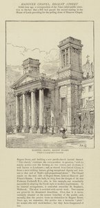 Hannoverin kappeli, Regent Street tekijältä Henry William Brewer
