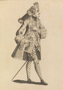 Monsieur Le Frizeur, 21. toukokuuta 1771. tekijältä Henry William Bunbury.