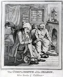 Kauden kohteliaisuudet, Kibe Heels und Chillblains, n. 1785