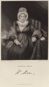 Hannah Moren muotokuva tekijältä Henry William Pickersgill
