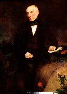 Muotokuva William Wordsworthista (1770-1850) Brittiläinen runoilija Henry William Pickersgill (1782-1875) 1800-luvun Lontoo, National Portrait Gallery