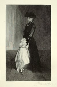 Christina (äiti ja tytär) tekijältä Henry Wolf