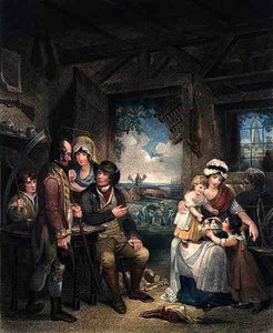 Rauha, kaiverrus John Whessell (n. 1760-1823), pub. kirjoittanut T. Simpson ja Darling & Thompson, 1798 (pistekaiverrus) (pari 125538)