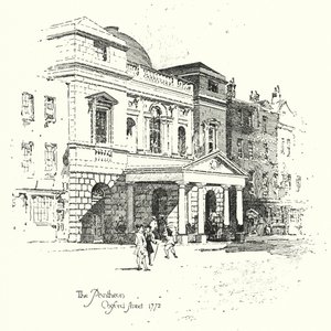 Pantheon, Oxford Street, Lontoo tekijältä Herbert (after) Railton