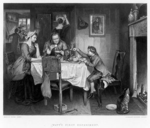 Wattsin ensimmäinen koe, 1700-luku, n. 1870