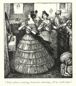 Ingoldsby Legends: Barney Maguiren kertomus kruunajaisista (litografia). tekijältä Herbert Cole