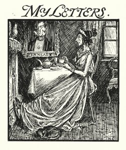 Ingoldsby Legends: Kirjeeni (litografia) tekijältä Herbert Cole