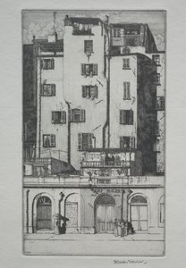 Korkeat talot, Menton